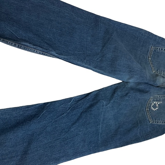 Bebe Jeans Flare Boot Cut Leg Size 29 with b bling back pocket - Picture 4 of 15